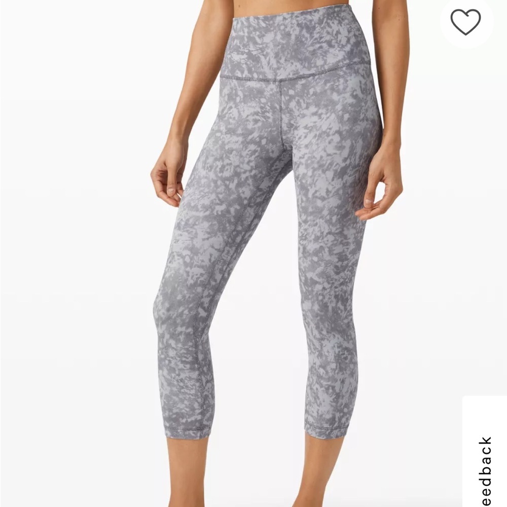 NWT Lululemon Align Charcoal Gray Leggings size 6 21”